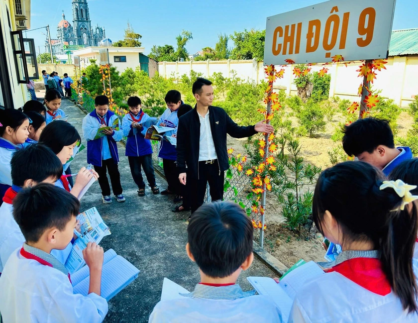 Quảng Ninh: Học sinh Cô Tô chung tay xây dựng Đặc khu xanh-sạch-bền vững - Ảnh 1.