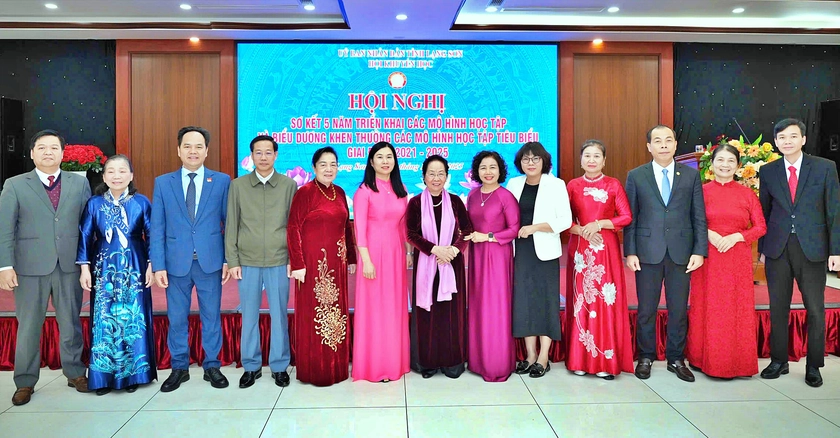 Hội Khuyến học tỉnh Lạng Sơn phát huy vai trò nòng cốt xây dựng xã hội học tập suốt đời - Ảnh 4.