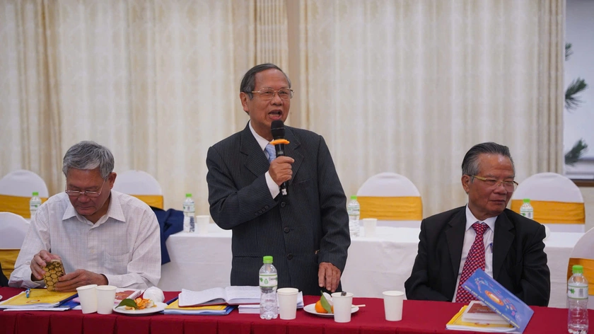 Hội nghị Ban Thường vụ Hội Khuyến học Việt Nam lần thứ 9 khóa VI, nhiệm kỳ 2021-2026 - Ảnh 12.