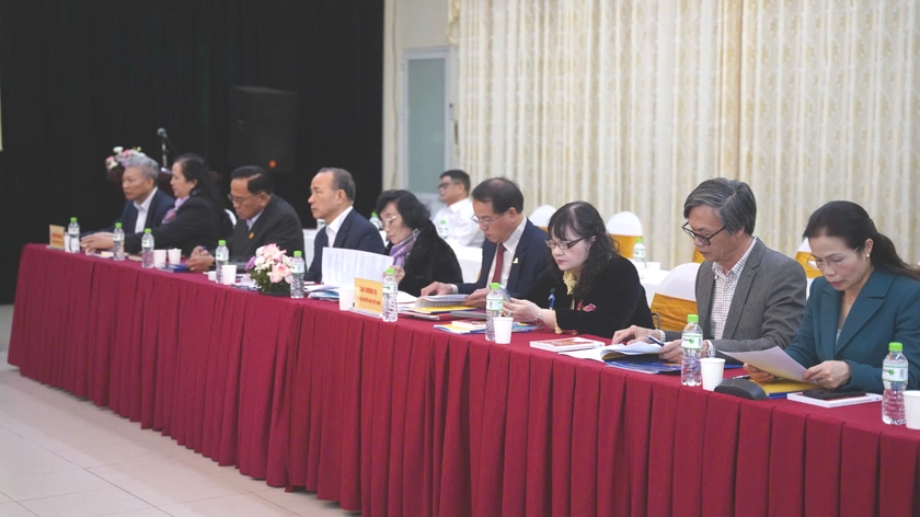 Hội nghị Ban Thường vụ Hội Khuyến học Việt Nam lần thứ 9 khóa VI, nhiệm kỳ 2021-2026 - Ảnh 13.