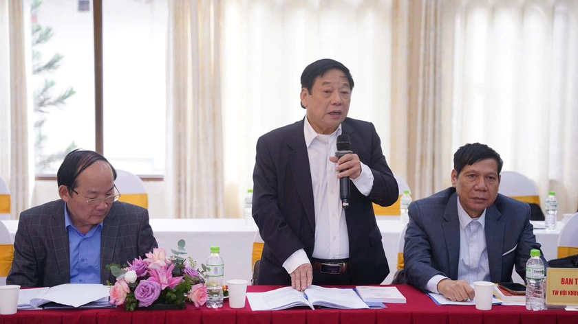 Hội nghị Ban Thường vụ Hội Khuyến học Việt Nam lần thứ 9 khóa VI, nhiệm kỳ 2021-2026 - Ảnh 11.