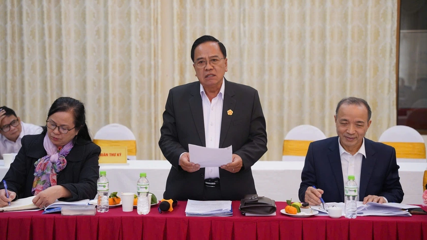 Hội nghị Ban Thường vụ Hội Khuyến học Việt Nam lần thứ 9 khóa VI, nhiệm kỳ 2021-2026 - Ảnh 9.