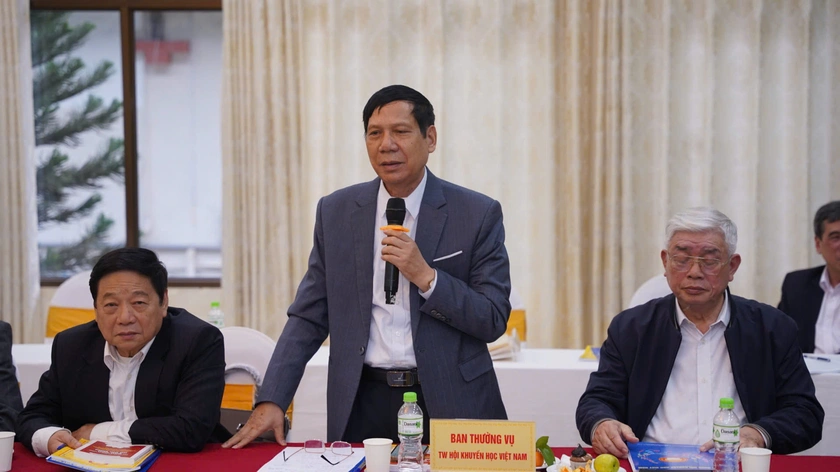 Hội nghị Ban Thường vụ Hội Khuyến học Việt Nam lần thứ 9 khóa VI, nhiệm kỳ 2021-2026 - Ảnh 7.