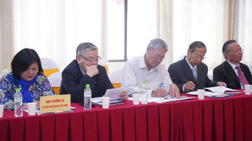 Hội nghị Ban Thường vụ Hội Khuyến học Việt Nam lần thứ 9 khóa VI, nhiệm kỳ 2021-2026 - Ảnh 6.