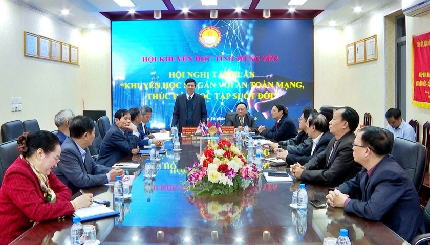 Hội Khuyến học Hưng Yên tập huấn "Khuyến học số gắn với an toàn internet, thúc đẩy học tập suốt đời" - Ảnh 1.