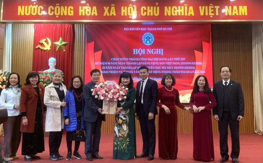 Hội Khuyến học Hà Nội quyết tâm hoàn thành xuất sắc nhiệm vụ, phục vụ sự học Thủ đô - Ảnh 4.
