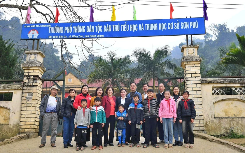 Tết yêu thương - Xuân Khuyến học 2026 ấm áp nghĩa tình nơi vùng cao Hồng Thái - Ảnh 5.