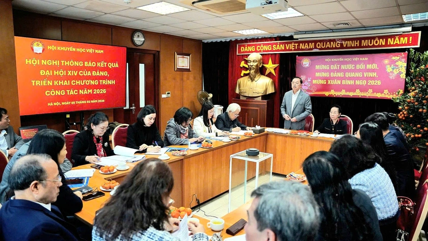 Quán triệt tinh thần Đại hội XIV của Đảng trong hệ thống Hội Khuyến học Việt Nam - Ảnh 2.