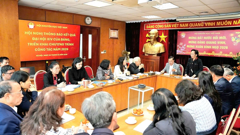 Quán triệt tinh thần Đại hội XIV của Đảng trong hệ thống Hội Khuyến học Việt Nam - Ảnh 1.
