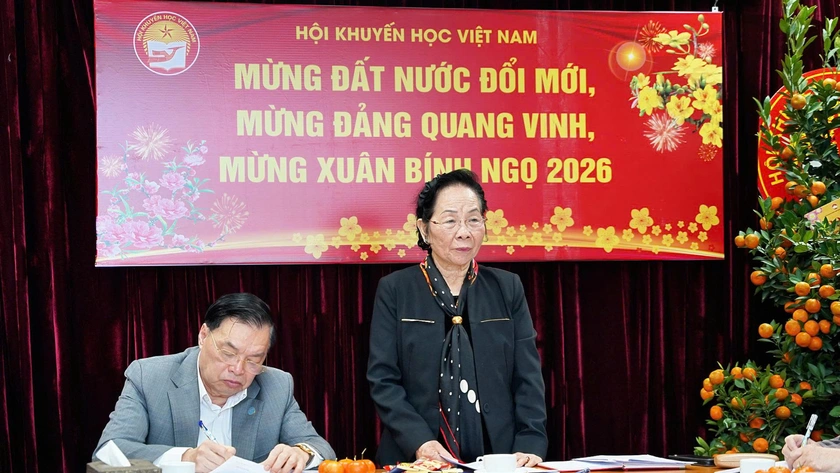 Quán triệt tinh thần Đại hội XIV của Đảng trong hệ thống Hội Khuyến học Việt Nam - Ảnh 4.