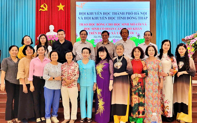 Khuyến học Hà Nội và Đồng Tháp gắn kết, trao đổi kinh nghiệm xây dựng xã hội học tập - Ảnh 5.