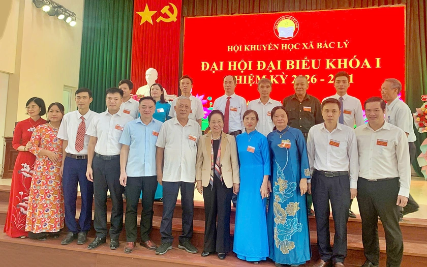 Chủ tịch Hội Khuyến học Việt Nam Nguyễn Thị Doan dự Đại hội Hội Khuyến học xã Bắc Lý (Ninh Bình) - Ảnh 5.