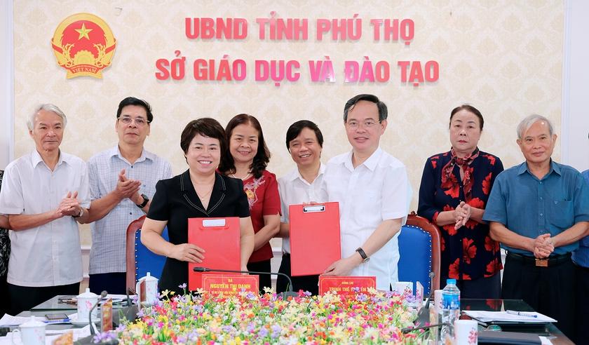 Hội Khuyến học tỉnh Phú Thọ phối hợp Sở Giáo dục và Đào tạo tỉnh đẩy mạnh xây dựng xã hội học tập số - Ảnh 1.