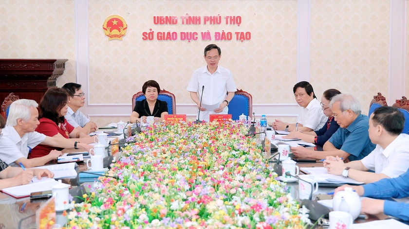 Hội Khuyến học tỉnh Phú Thọ phối hợp Sở Giáo dục và Đào tạo tỉnh đẩy mạnh xây dựng xã hội học tập số - Ảnh 2.