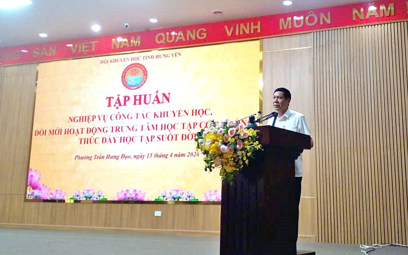 Hưng Yên tập huấn, thúc đẩy chuyển đổi số trong hoạt động khuyến học - Ảnh 2.