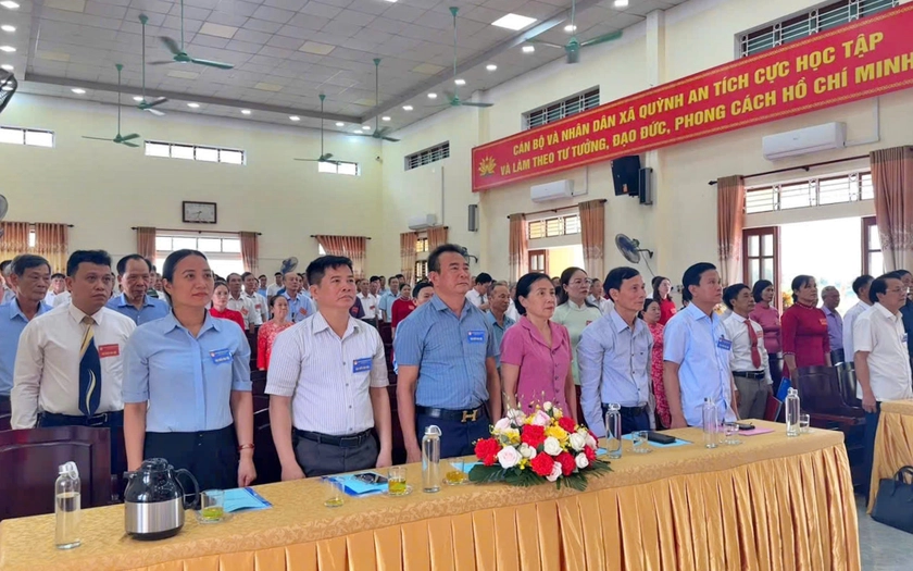 Đại hội Hội Khuyến học xã Quỳnh An (Hưng Yên) lan tỏa phong trào học tập suốt đời trong giai đoạn mới - Ảnh 2.