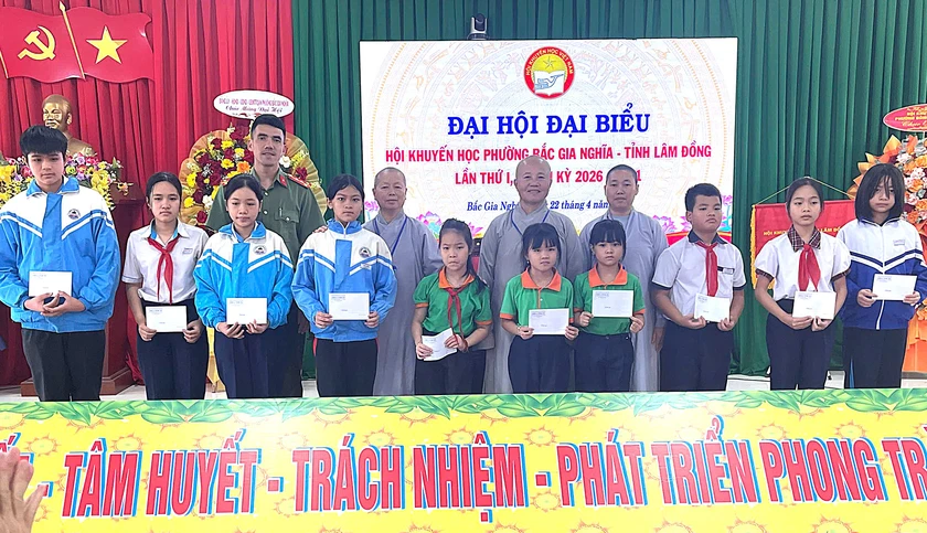 Bắc Gia Nghĩa (Lâm Đồng) tổ chức thành công Đại hội điểm Hội Khuyến học phường lần thứ I - Ảnh 5.