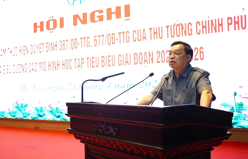 Hội Khuyến học Hà Nội sơ kết, biểu dương các mô hình học tập tiêu biểu giai đoạn 2021-2026 - Ảnh 5.