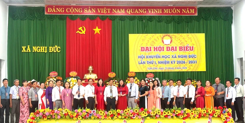 Xã Nghị Đức (Lâm Đồng) tổ chức Đại hội đại biểu Hội Khuyến học thúc đẩy chuyển đổi số và "Khuyến học xanh" - Ảnh 4.