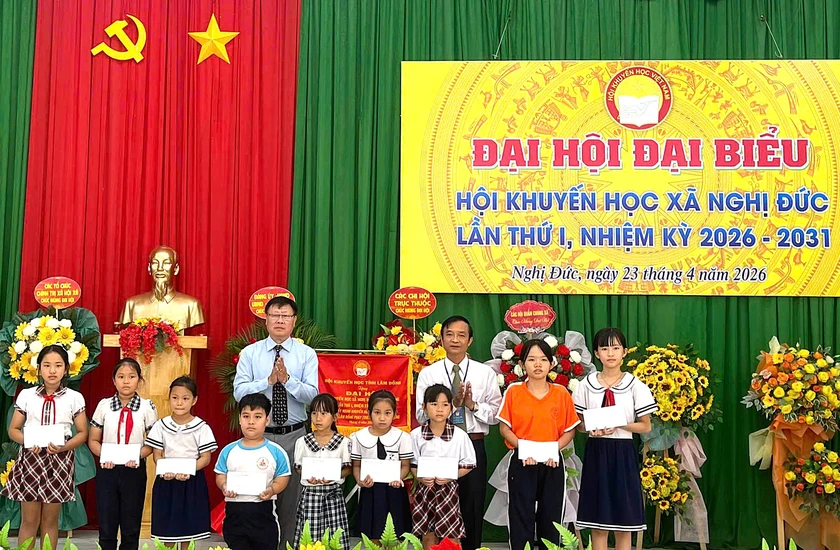 Xã Nghị Đức (Lâm Đồng) tổ chức Đại hội đại biểu Hội Khuyến học thúc đẩy chuyển đổi số và "Khuyến học xanh" - Ảnh 1.