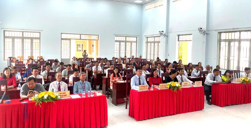 Xã Nghị Đức (Lâm Đồng) tổ chức Đại hội đại biểu Hội Khuyến học thúc đẩy chuyển đổi số và "Khuyến học xanh" - Ảnh 3.