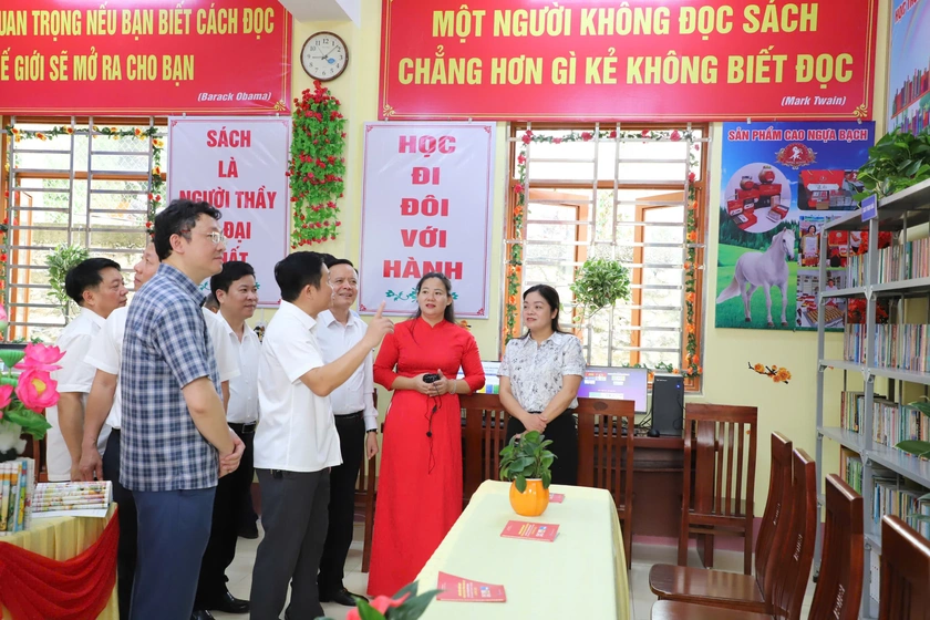 Thái Nguyên đẩy nhanh xây dựng mô hình thư viện và trung tâm sinh hoạt văn hóa cộng đồng - Ảnh 1.