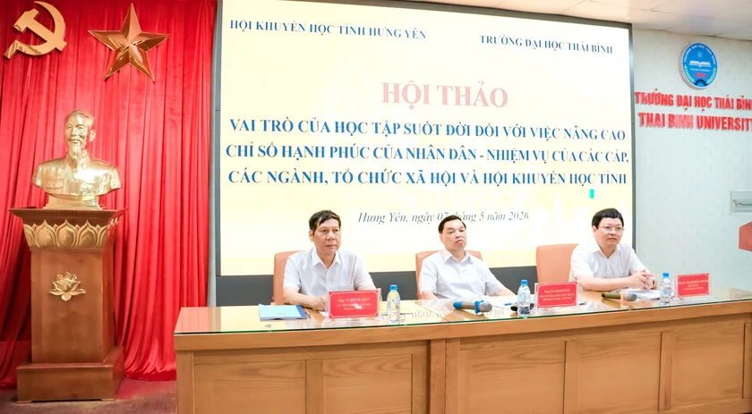 Hội Khuyến học tỉnh Hưng Yên thúc đẩy học tập suốt đời để nâng cao chỉ số hạnh phúc cho nhân dân - Ảnh 1.