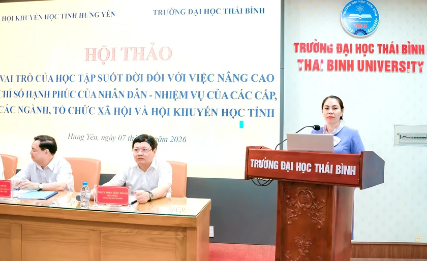 Hội Khuyến học tỉnh Hưng Yên thúc đẩy học tập suốt đời để nâng cao chỉ số hạnh phúc cho nhân dân - Ảnh 7.