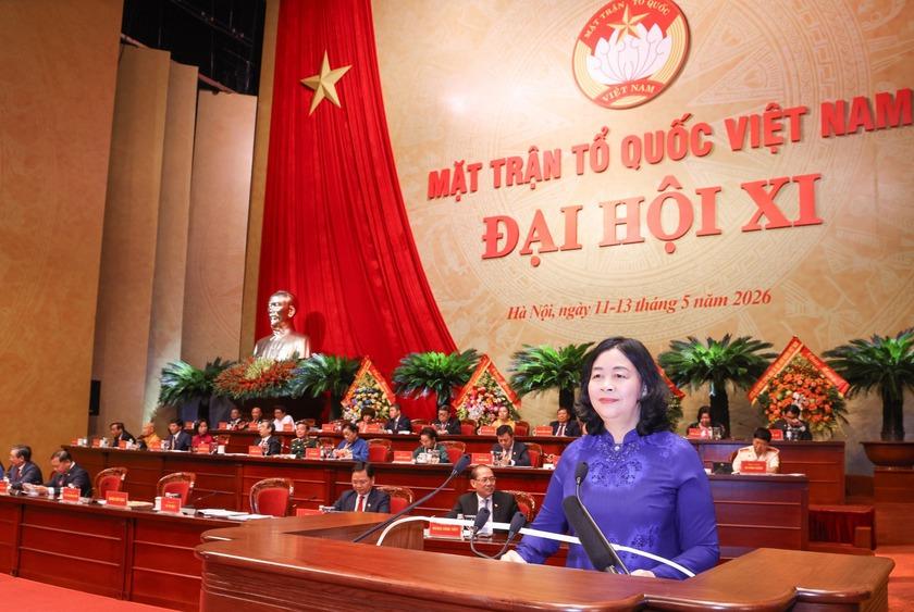 Bế mạc Đại hội đại biểu toàn quốc Mặt trận Tổ quốc Việt Nam lần thứ XI, nhiệm kỳ 2026-2031 - Ảnh 4.