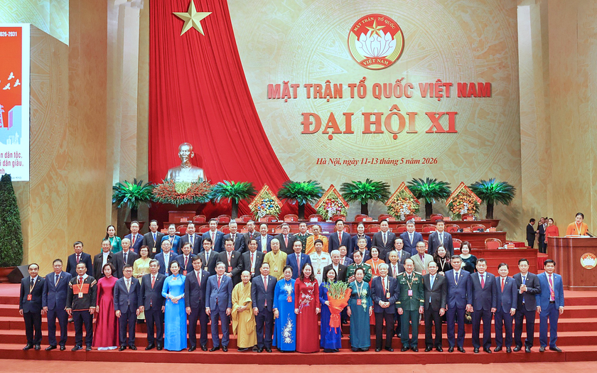 Bế mạc Đại hội đại biểu toàn quốc Mặt trận Tổ quốc Việt Nam lần thứ XI, nhiệm kỳ 2026-2031 - Ảnh 2.