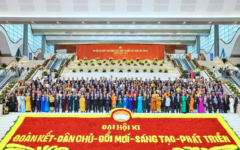Bế mạc Đại hội đại biểu toàn quốc Mặt trận Tổ quốc Việt Nam lần thứ XI, nhiệm kỳ 2026-2031 - Ảnh 1.