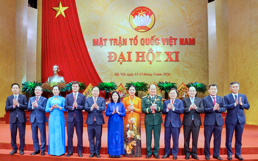 Bế mạc Đại hội đại biểu toàn quốc Mặt trận Tổ quốc Việt Nam lần thứ XI, nhiệm kỳ 2026-2031 - Ảnh 3.