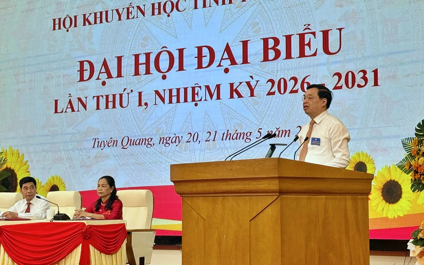 Đại hội Khuyến học tỉnh Tuyên Quang lần thứ I: Đoàn kết, đổi mới, bứt phá bằng chuyển đổi số - Ảnh 6.