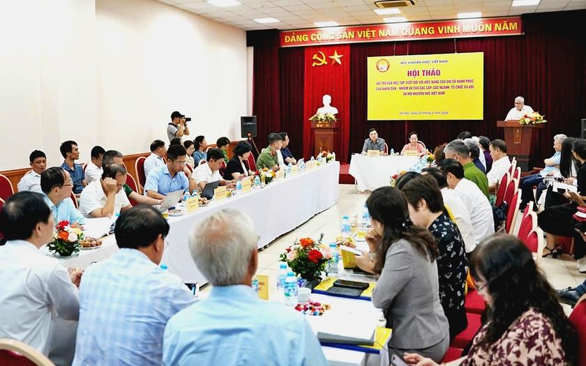 Hội Khuyến học Việt Nam: Học tập suốt đời là chìa khóa nâng cao chỉ số hạnh phúc nhân dân - Ảnh 1.