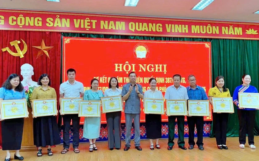Hội Khuyến học tỉnh Cao Bằng sơ kết 5 năm phong trào học tập suốt đời, xây dựng mô hình công dân học tập  - Ảnh 3.