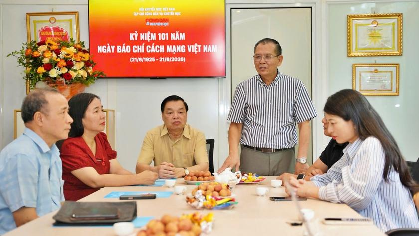 Trung ương Hội Khuyến học Việt Nam chúc mừng Tạp chí Công dân và Khuyến học nhân Ngày Báo chí Cách mạng Việt Nam - Ảnh 4.