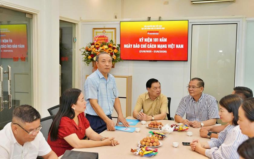 Trung ương Hội Khuyến học Việt Nam chúc mừng Tạp chí Công dân và Khuyến học nhân Ngày Báo chí Cách mạng Việt Nam - Ảnh 5.