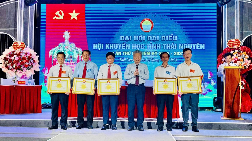 Đại hội Hội Khuyến học tỉnh Thái Nguyên lần thứ I: Đổi mới hoạt động khuyến học trong kỷ nguyên số - Ảnh 7.