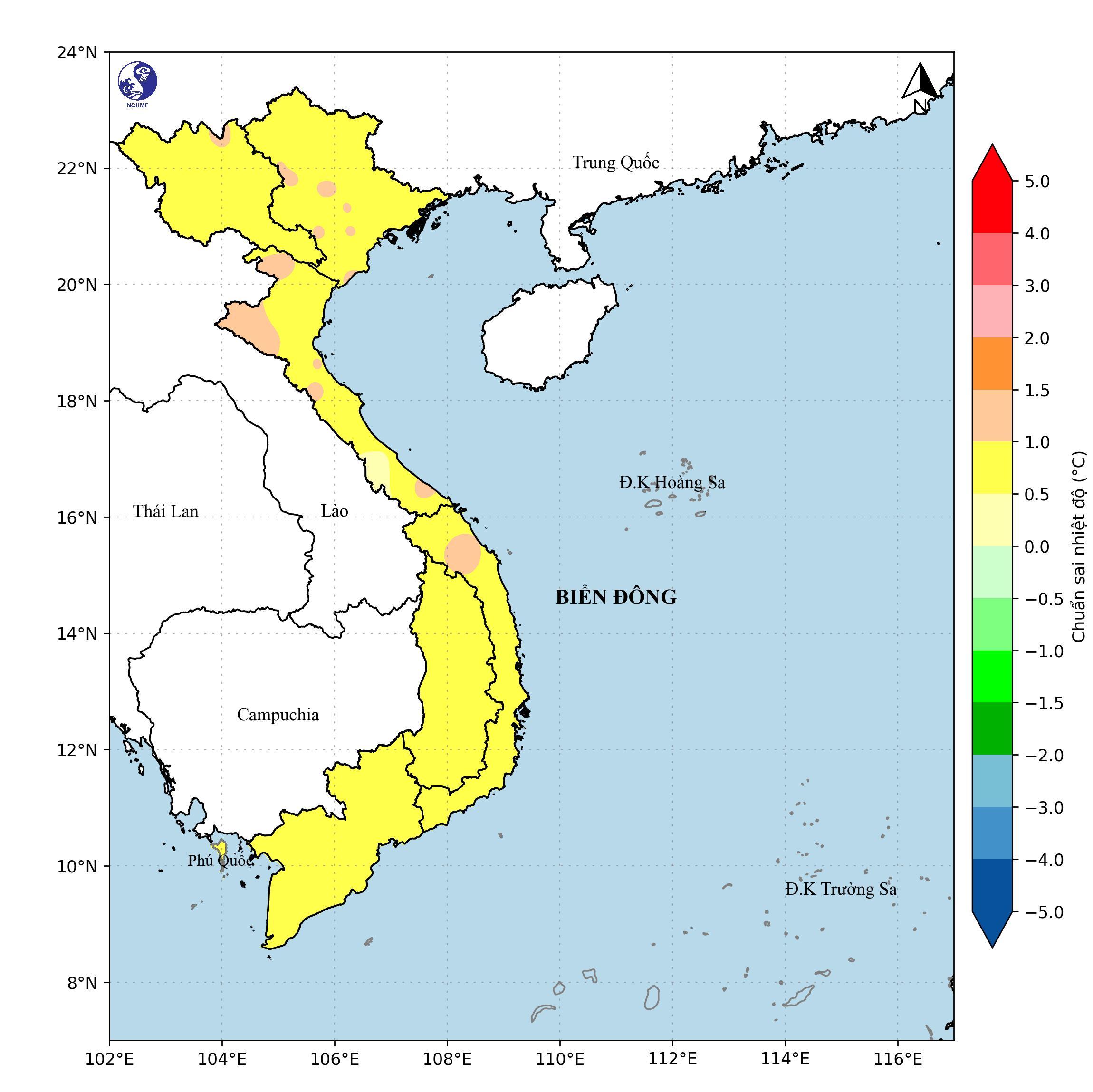 BẢN TIN DỰ BÁO KHÍ HẬU THỜI HẠN THÁNG TRÊN PHẠM VI TOÀN QUỐC (Từ ngày 21/6-20/7/2026)
