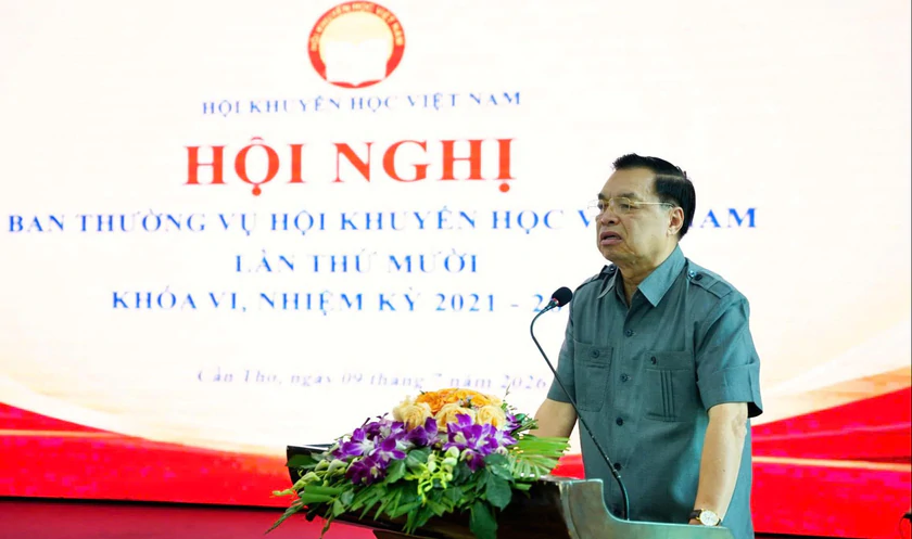 Hội nghị Ban Thường vụ Trung ương Hội Khuyến học Việt Nam lần thứ Mười: Chuẩn bị cho đại hội nhiệm kỳ VII - Ảnh 9.