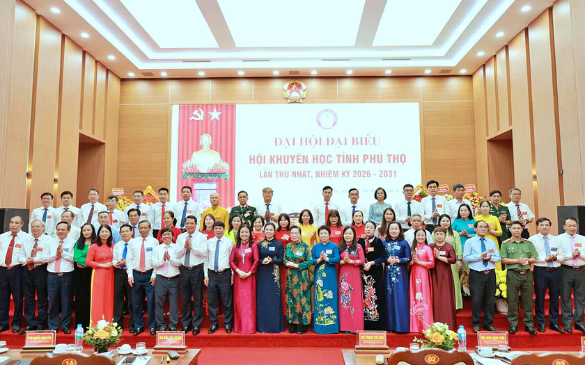 Đại hội Khuyến học Phú Thọ lần thứ I: Đẩy mạnh khuyến học số, lan tỏa khuyến học xanh - Ảnh 4.