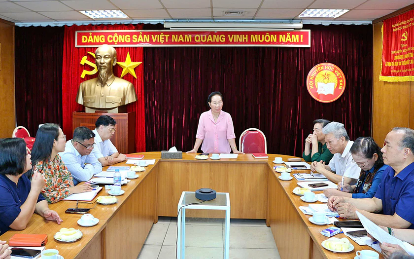Trung ương Hội Khuyến học Việt Nam tổ chức gặp mặt Kỷ niệm Ngày thương binh - Liệt sĩ - Ảnh 4.