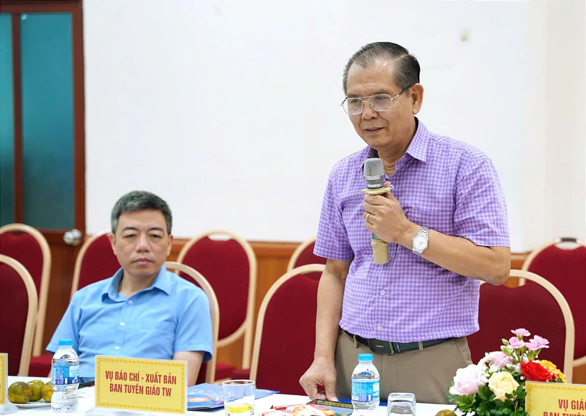 Hội Khuyến học Việt Nam gặp mặt báo chí: Lan tỏa tinh thần học tập suốt đời trong kỷ nguyên mới - Ảnh 11.