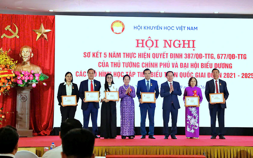 Hội Khuyến học Việt Nam xây dựng xã hội học tập thực chất với các gương học tập tiêu biểu - Ảnh 6.