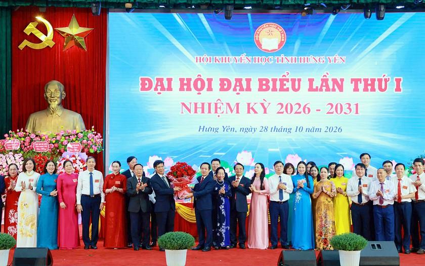 Đại hội Hội Khuyến học Hưng Yên lần thứ I: Kiến tạo xã hội học tập trong kỷ nguyên số - Ảnh 7.