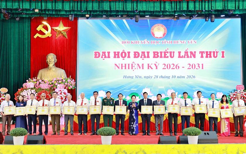 Đại hội Hội Khuyến học Hưng Yên lần thứ I: Kiến tạo xã hội học tập trong kỷ nguyên số - Ảnh 5.