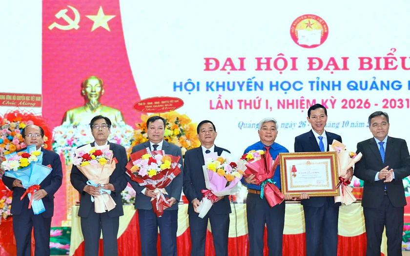 Ông Võ Thanh An làm Chủ tịch Hội Khuyến học tỉnh Quảng Ngãi nhiệm kỳ 2026-2031 - Ảnh 1.